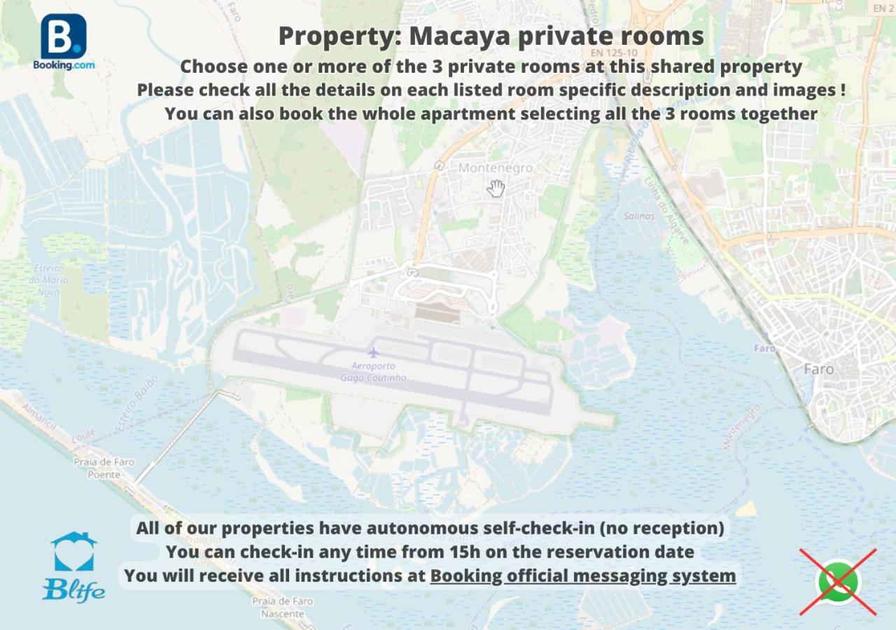 Blife Macaya Private Rooms Faro Eksteriør billede